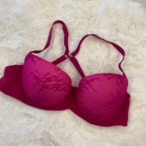 EUC * La Senza * Scandalous Ultimate Demi Push Up Bra * 32B